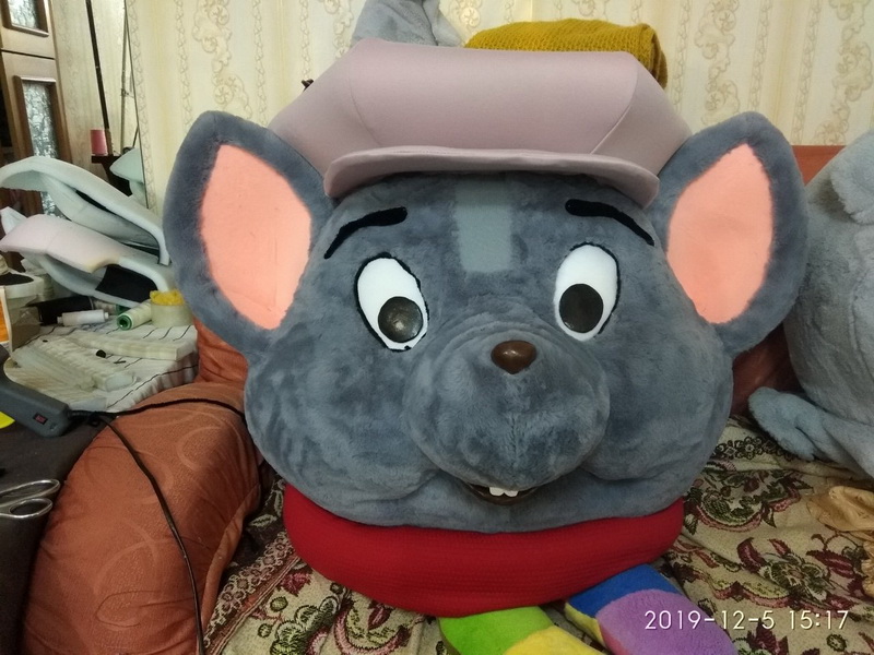 Процесс изготовления ростовых кукол